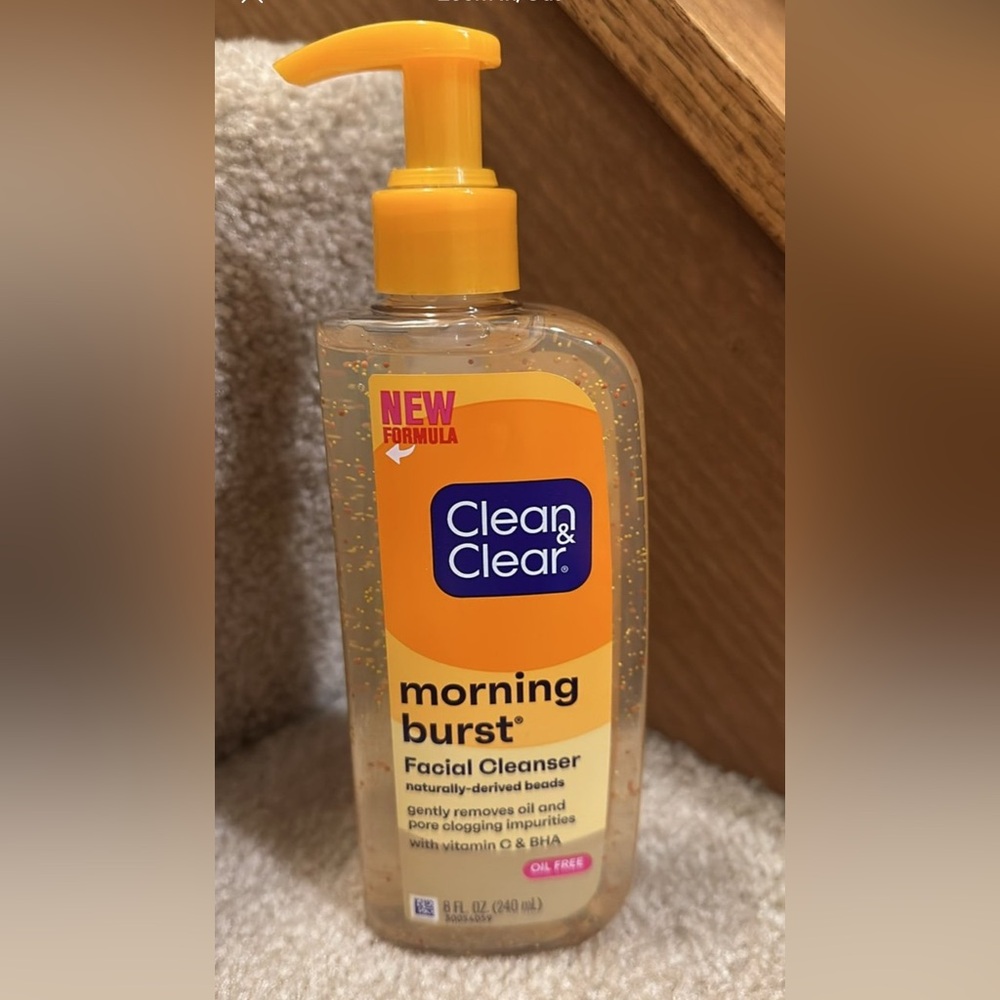 Morning Burst Facial Cleanser - Orange